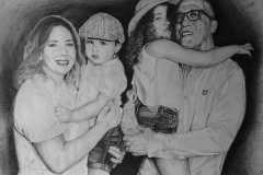 famiglia-matita-su-carta-50x70